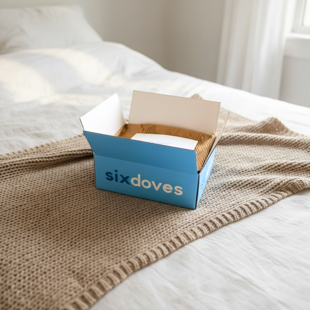 sixdoves cancer care package designed to alleviate chemo and radiation treatment side effects and bring comfort and hope on hard days 