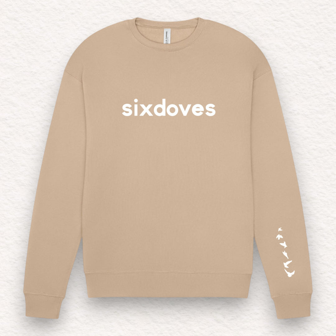 Gifts for cancer patients including a soft and cozy crewneck sweatshirt for treatment and recovery days and general support throughout the cancer journey. 