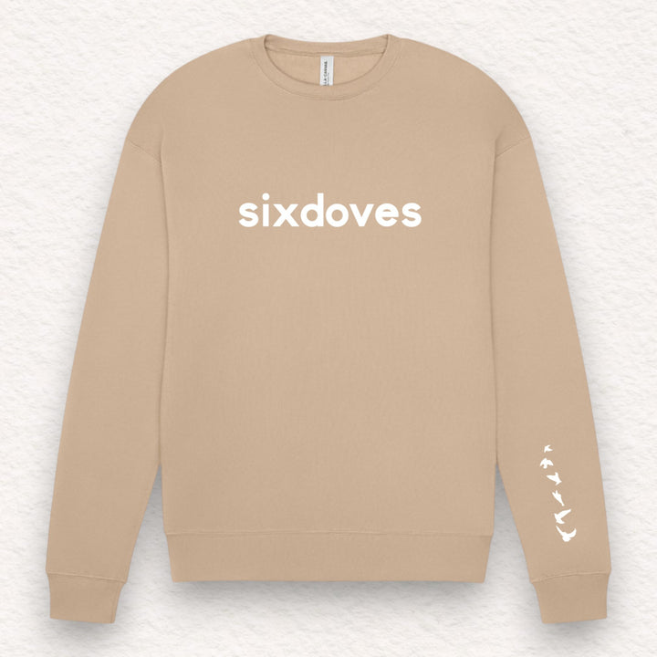 Gifts for cancer patients including a soft and cozy crewneck sweatshirt for treatment and recovery days and general support throughout the cancer journey. 